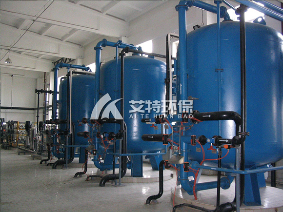 Quartz sand blast filter