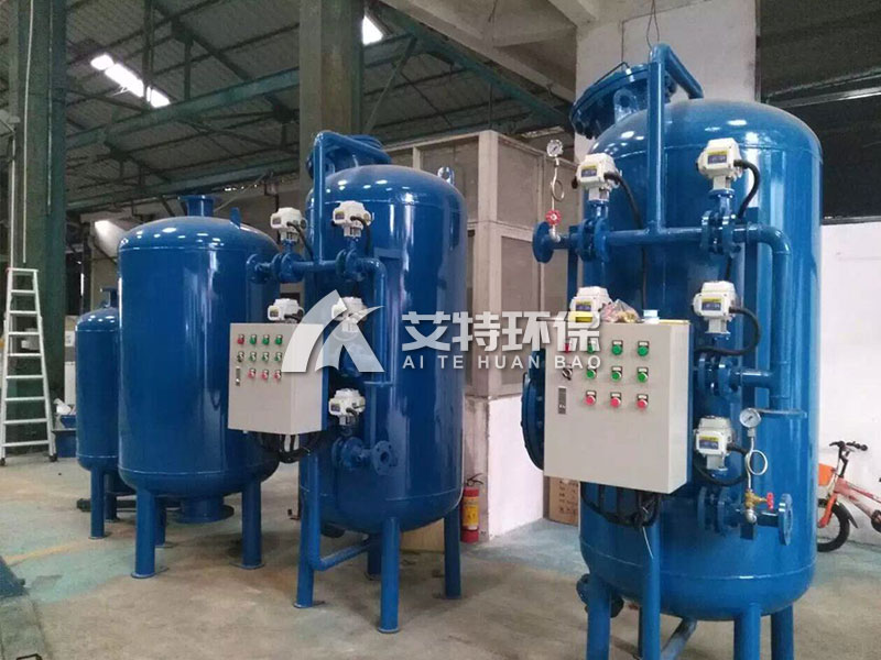 Industrial water quartz sand filter