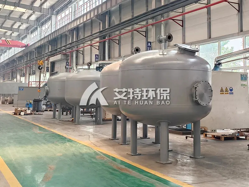 High-speed shallow sand filter