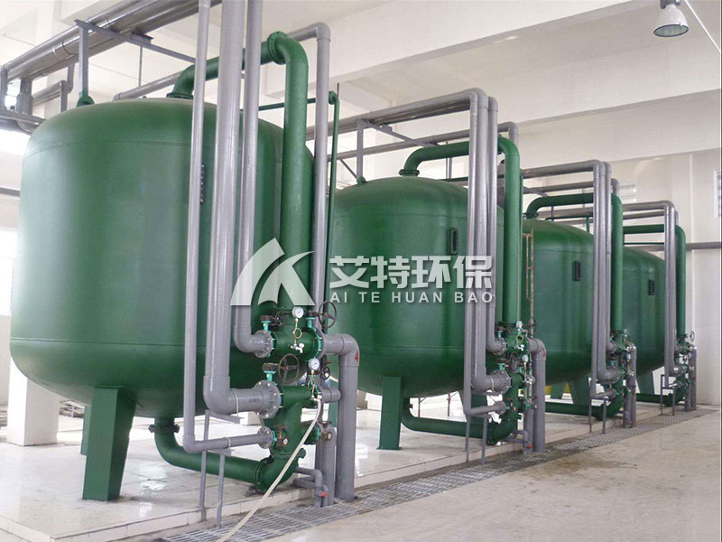 Sewage treatment quartz sand filter