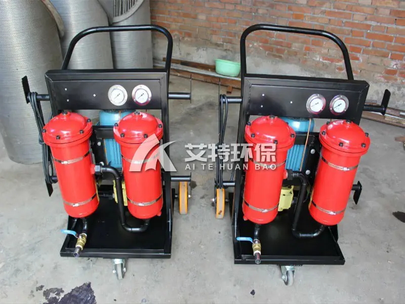 Cart type oil filter