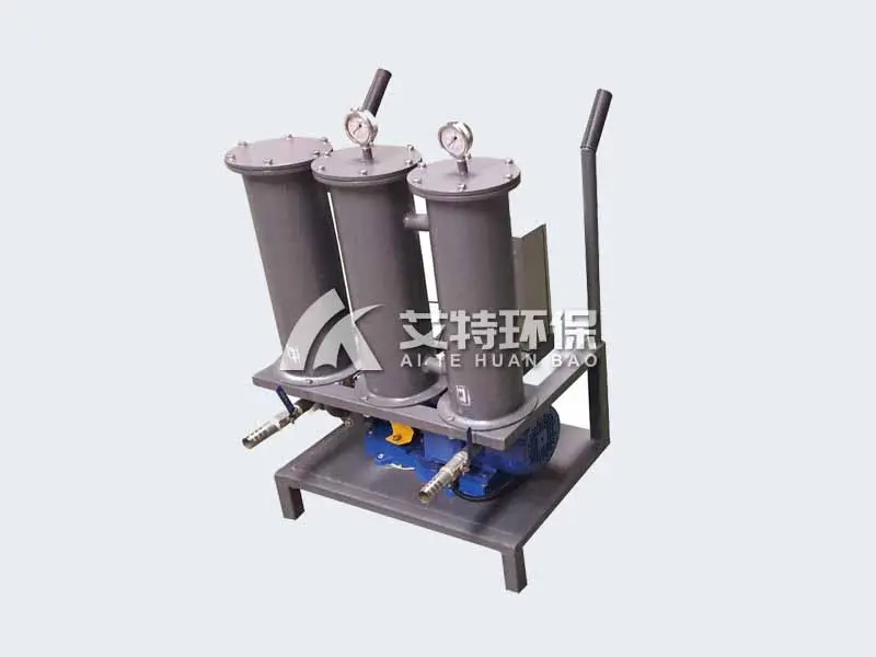 Hydraulic oil filling filter