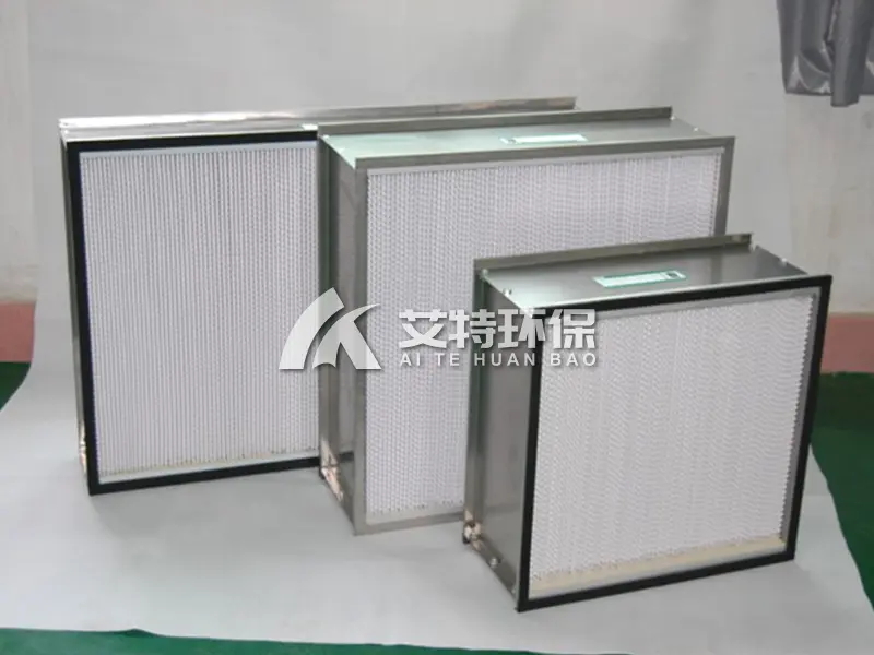 High temperature resistant high efficiency filter