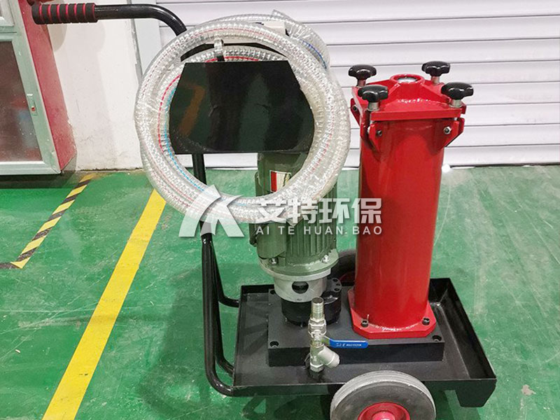 OF5 series HYDAC oil filter trolley