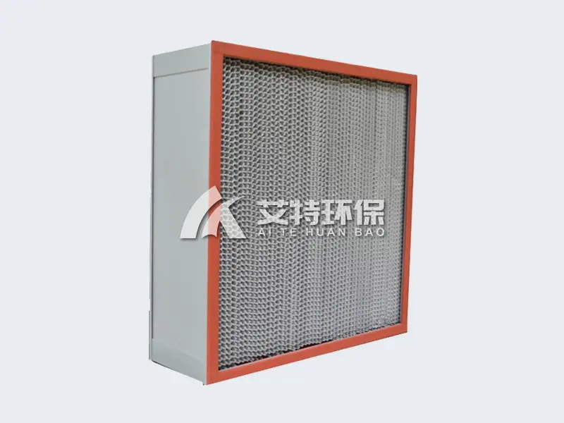 High temperature resistant high efficiency filter