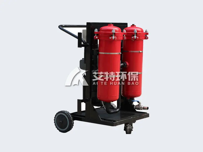 Cart type oil filter