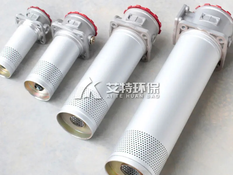 What are the precautions for the use of self-sealing oil suction filters?