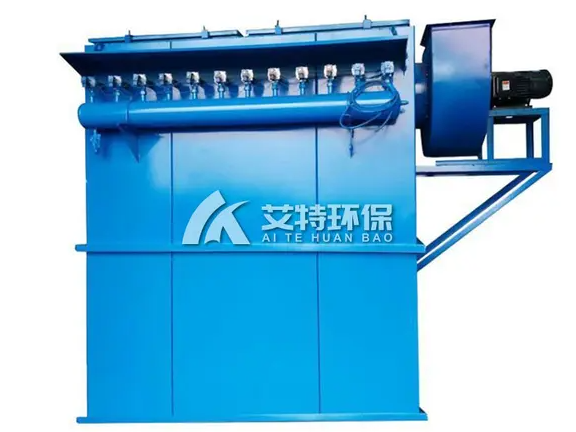 Bin top cartridge dust collector