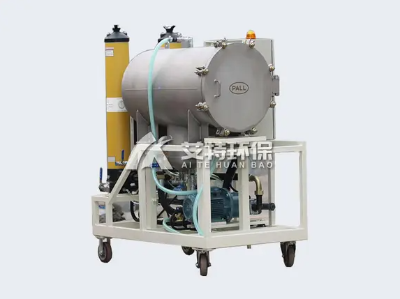 Stainless steel coalescing separation dehydrating oil filter