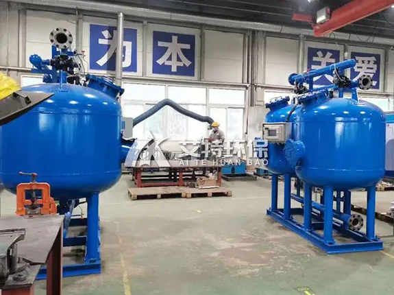 Multi - tank automatic backwash water treatment equipment