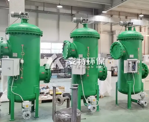 Automatic water filter for hydropower station