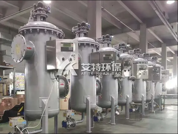 Automatic water filter for hydropower station