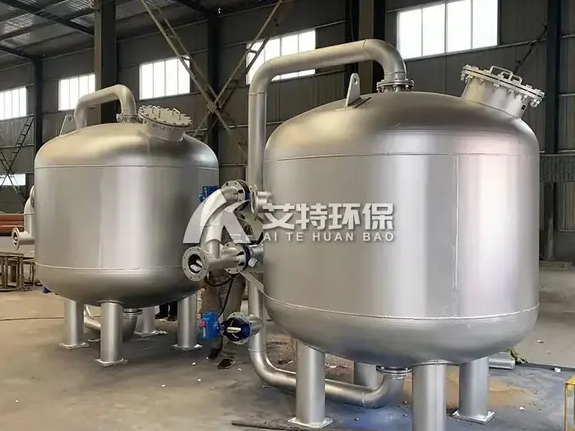 Custom industrial water multi - media quartz sand filter