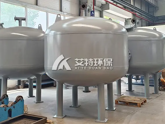 High speed shallow sand filter