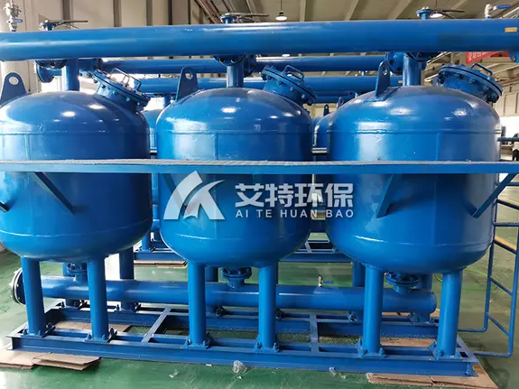 Fully automatic multi-tank series sand filter tank