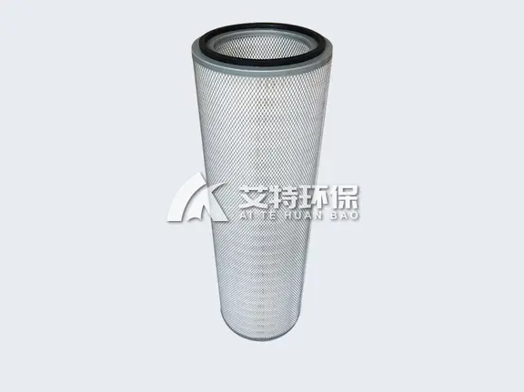 Stainless steel large flux dust filter element