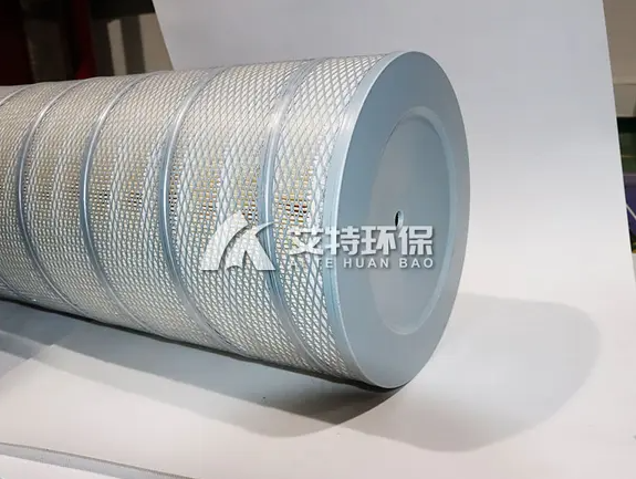 Stainless steel large flux dust filter element