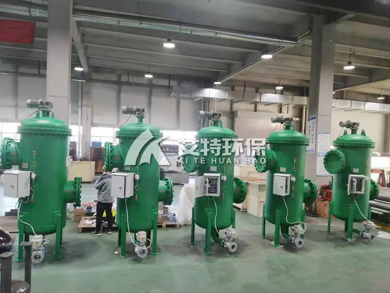 Aite environmental protection vertical hydraulic drive self-cleaning filter