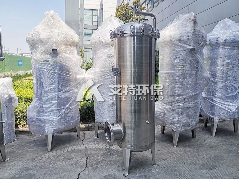 Ultrafiltration front security filter