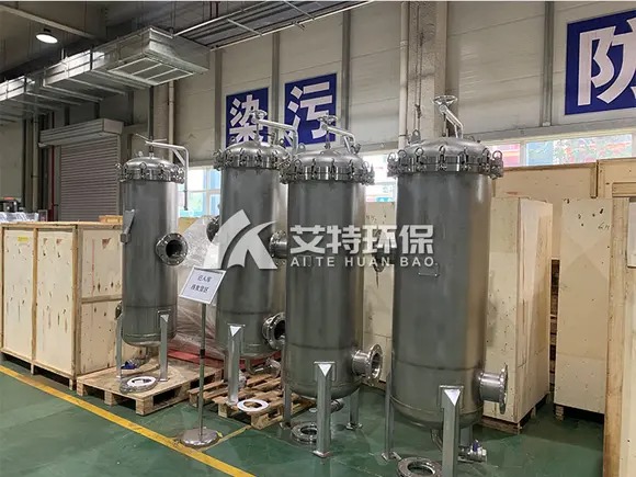 High throughput stainless steel security precision filter