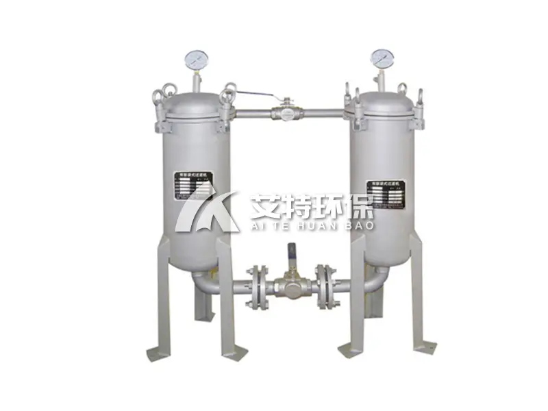 Stainless steel multi-bag filter