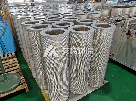 Stainless steel fiber dust filter cylinder