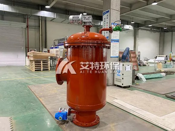 Large flow automatic self-cleaning filter