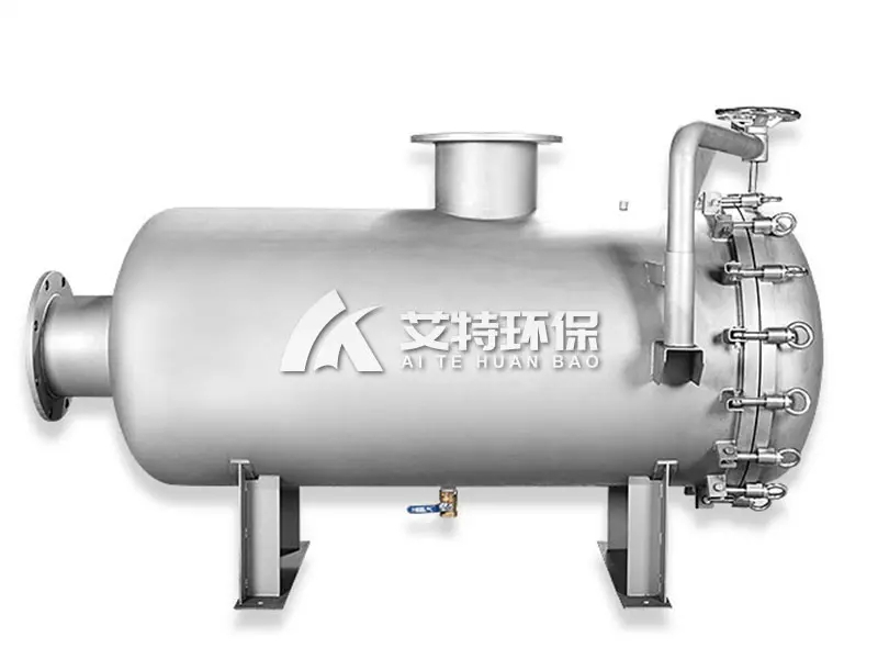 Large flow security filter for water treatment