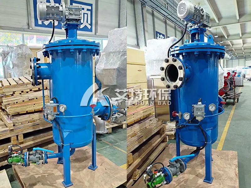 Automatic mesh type self-cleaning filter