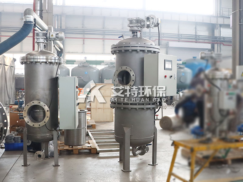 Installation precautions of multi - column self - cleaning filter