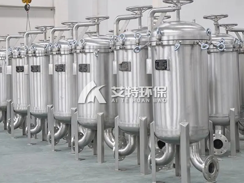 Precision security filter large flow filter element