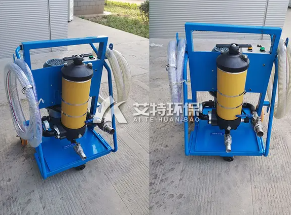 Portable oil filter