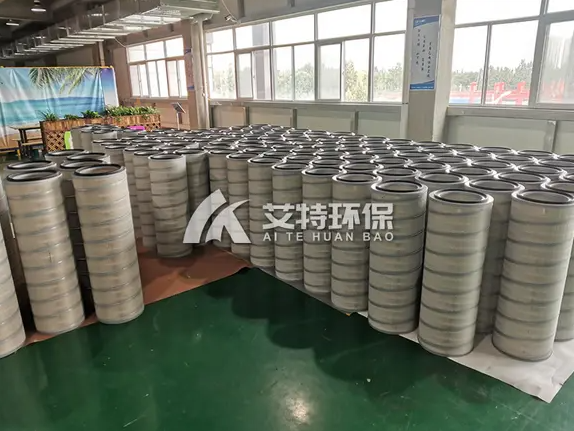 Stainless steel fiber dust filter cylinder