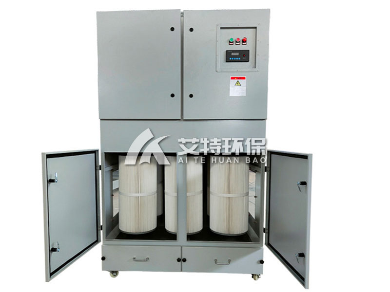 Laser plasma cutting machine smoke dust collector pulse filter cylinder