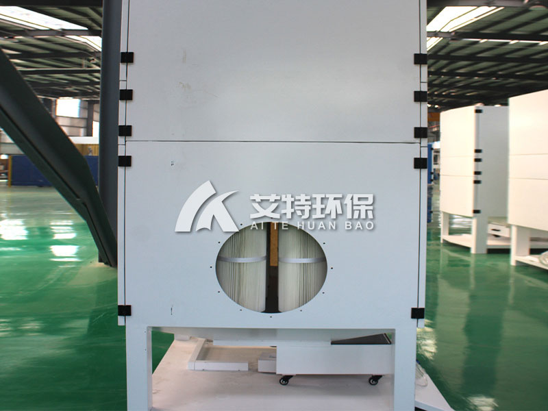 Pulsed cylinder dust collector particle dust purifier high negative pressure welding smoke purification system   