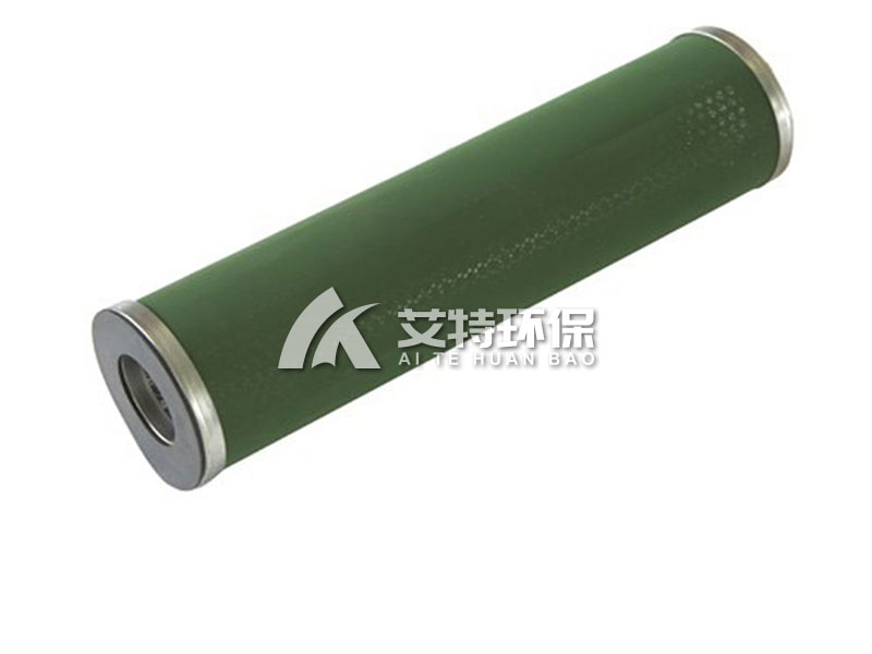 Natural gas coalescence separation filter element