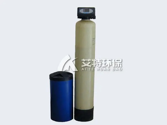 Single irrigation single valve water softening equipment