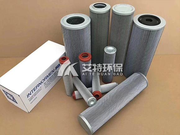 Gearbox lubricating oil filter element