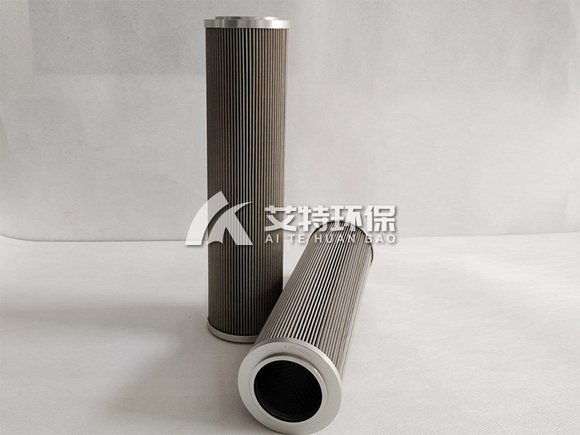 Gearbox lubricating oil filter element