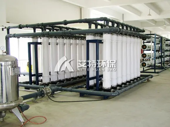 Resin softening water equipment