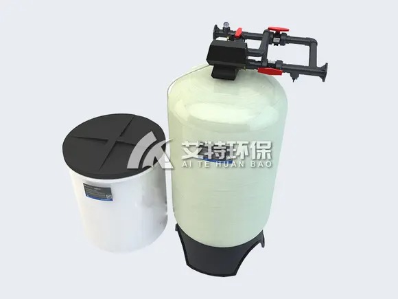 Single irrigation single valve water softening equipment