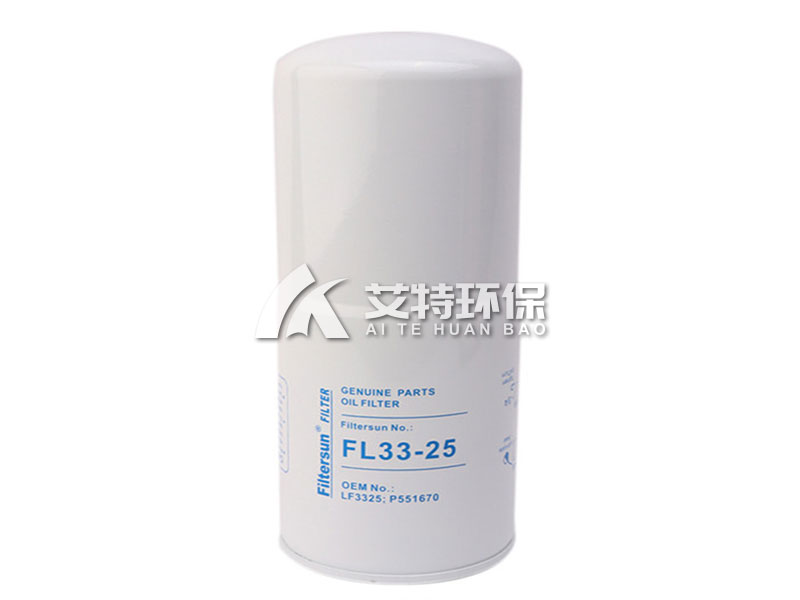 FL 33-25 Oil filter excavator filter element