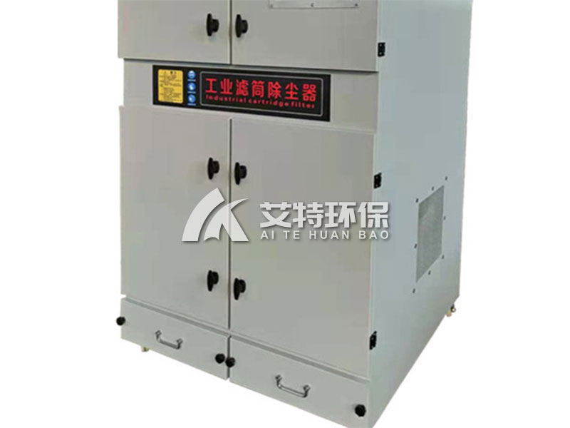 Laser plasma cutting machine smoke dust collector pulse filter cylinder