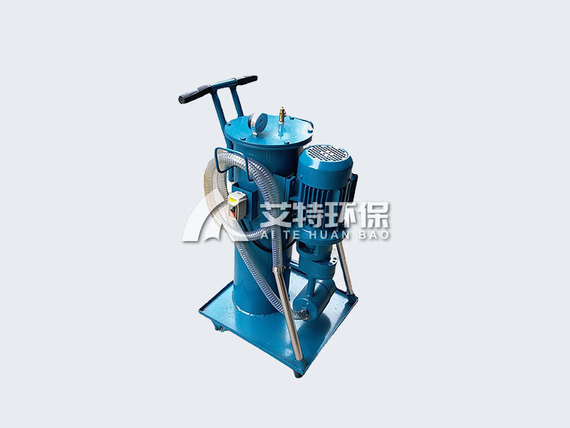 Pressure type plate and frame oil filter car