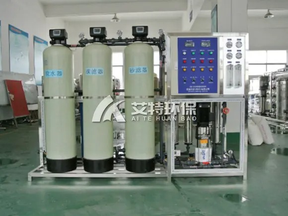 0.5 tons of reverse osmosis pure water equipment