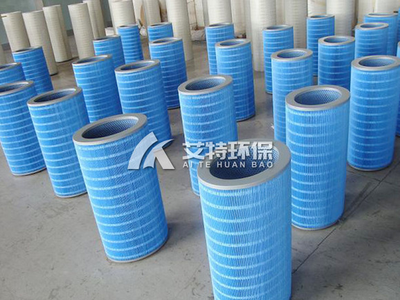 Oval flame retardant air filter 