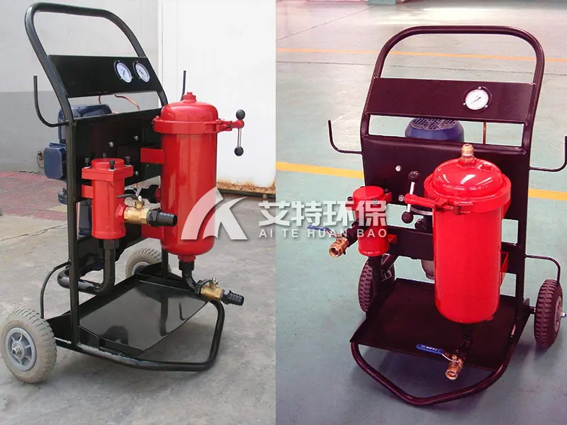 LYC-50A portable oil filter truck