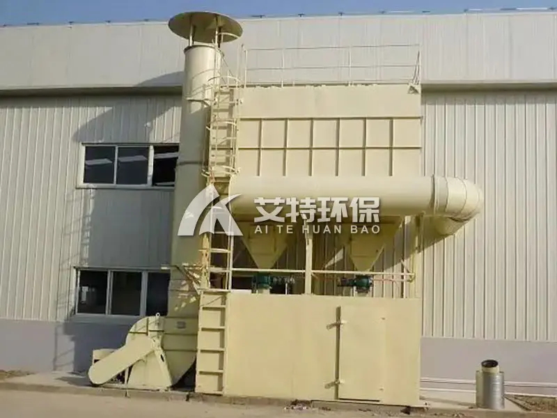 Cartridge pulse dust collector