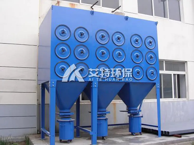 Cylinder dust collector equipment