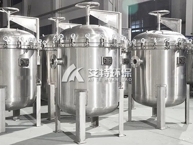 Stainless steel bag filter equipment